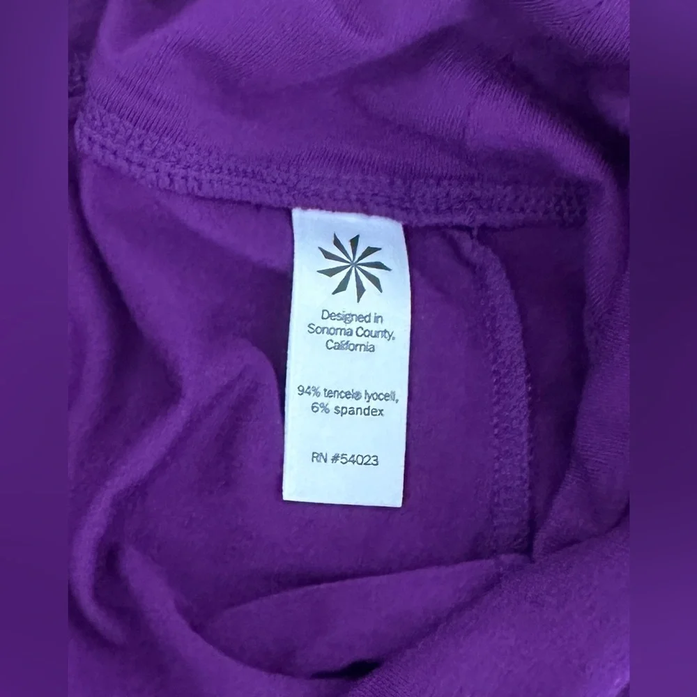 Athleta Purple Seaside Foldover Mini Skirt - Size: M - NWT - Picture 7 of 7